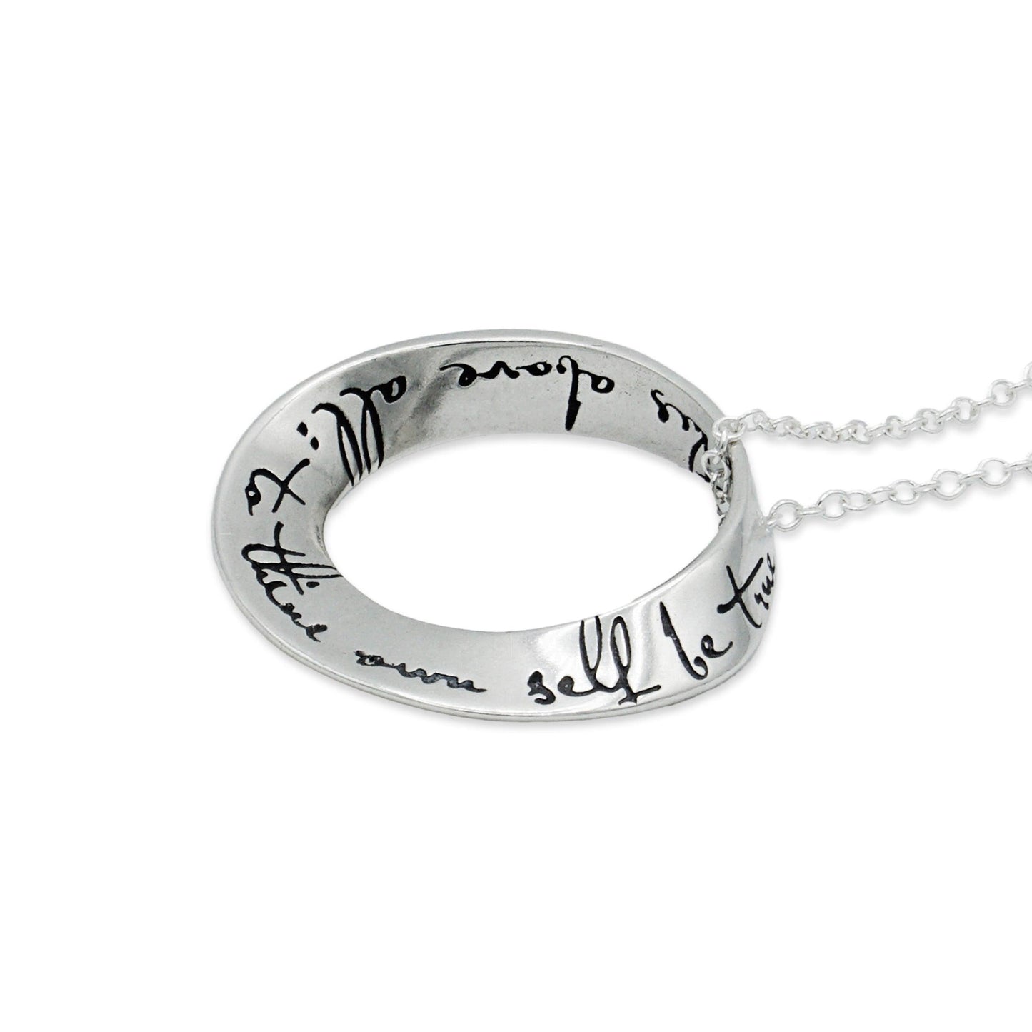 To Thine Own Self Be True Mobius AA Necklace - The Token Shop