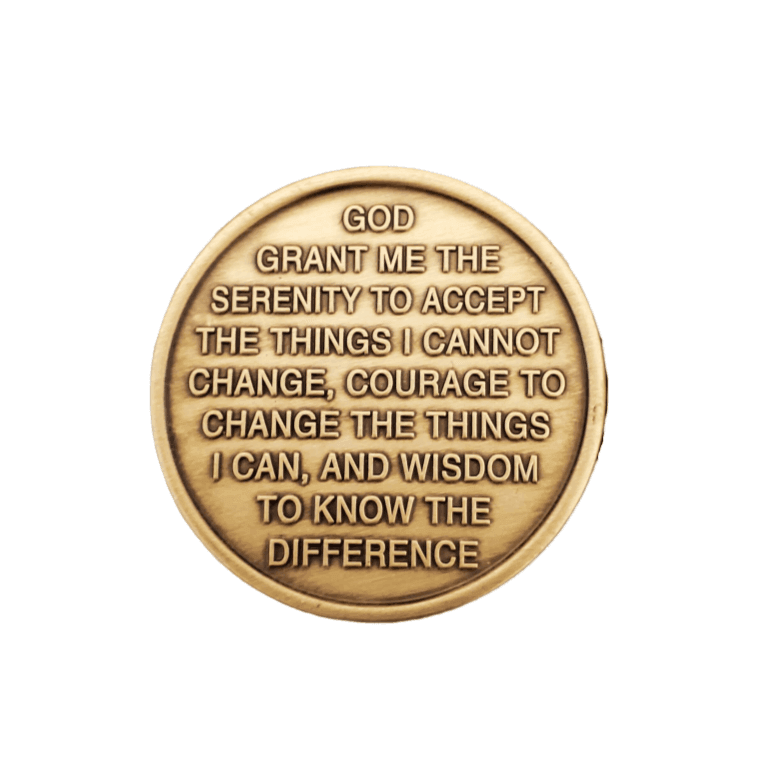 First Things First Bronze Affirmation Medallion - The Token Shop