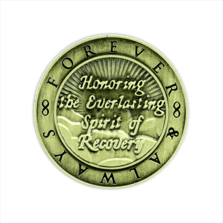 Infinity Bronze Affirmation Medallions - The Token Shop