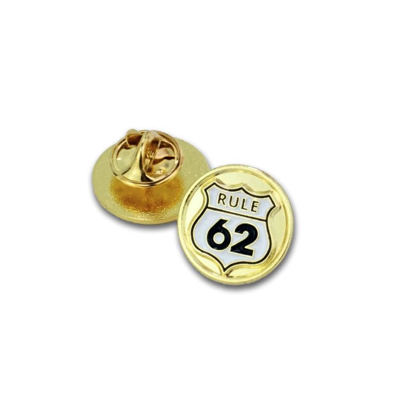 Rule 62 Lapel Pin - The Token Shop