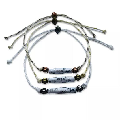 Big Book Bead Bracelet Hope String - The Token Shop