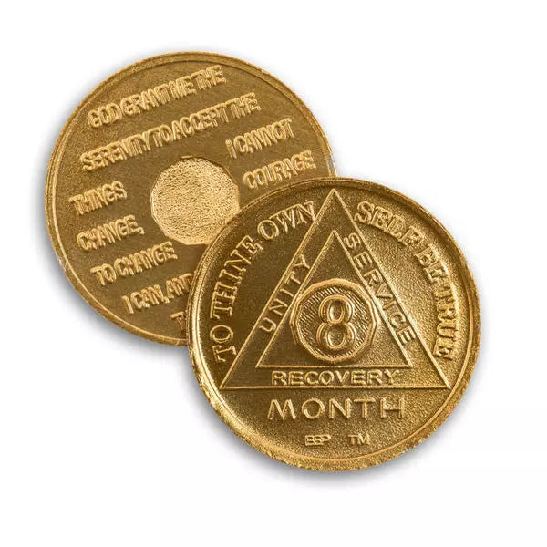BSP Aluminum Months 1-11 AA Tokens - The Token Shop