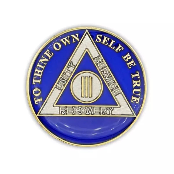 Blue Triplate AA Chips - The Token Shop