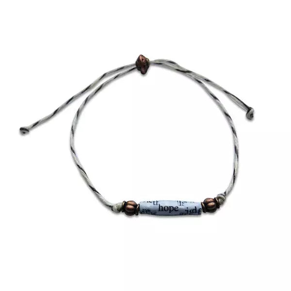Big Book Bead Bracelet Hope String - The Token Shop