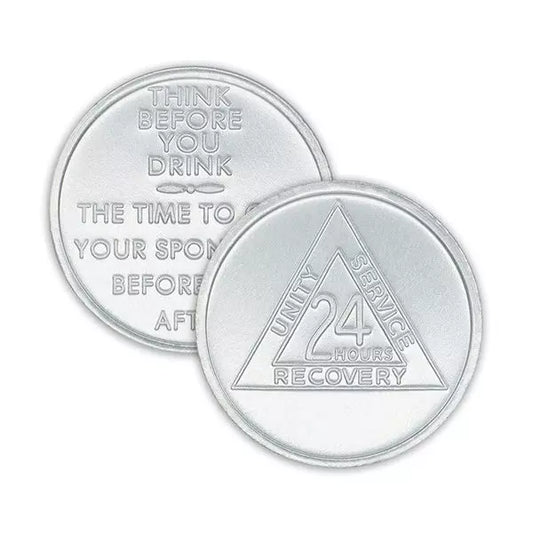 BSP Aluminum Think Before You Drink Chip - The Token Shop