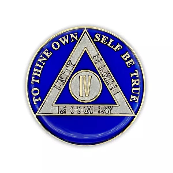 Blue Triplate AA Chips - The Token Shop