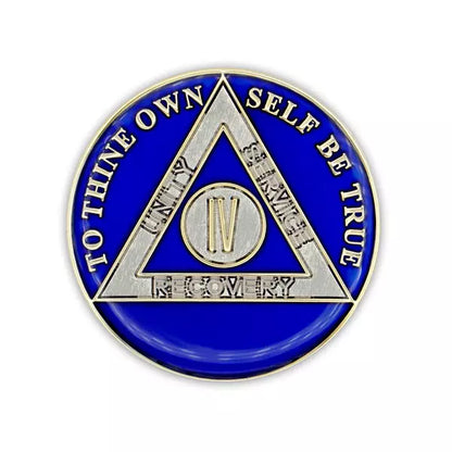 Blue Triplate AA Chips - The Token Shop