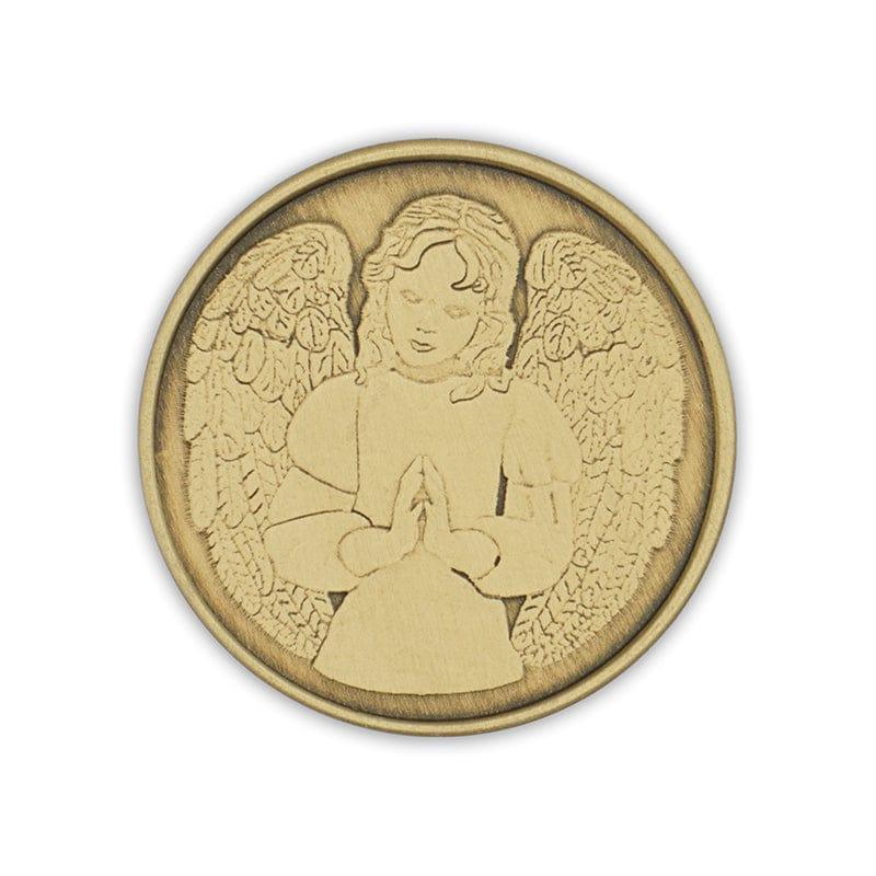 Angel To Be With You Bronze Affirmation Medallion - The Token Shop
