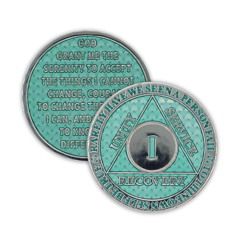 Aqua Legacy Triplate AA Chips - The Token Shop