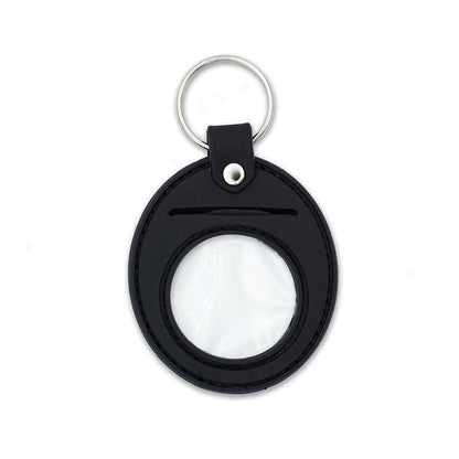 Black Universal Keychain Coin Holder - The Token Shop