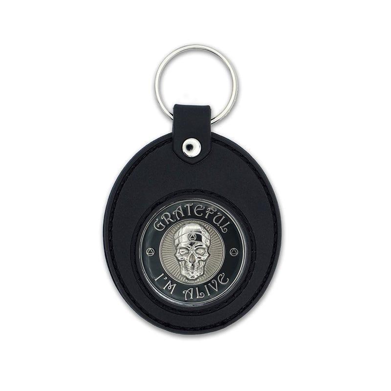 Black Universal Keychain Coin Holder - The Token Shop