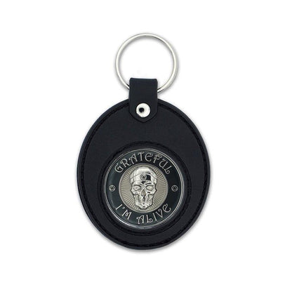 Black Universal Keychain Coin Holder - The Token Shop