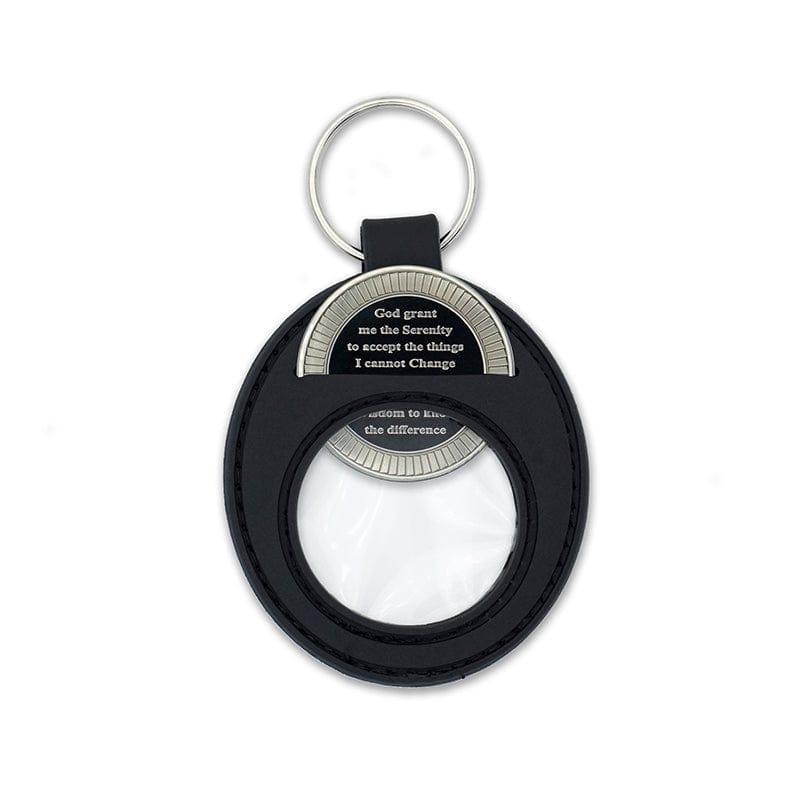 Black Universal Keychain Coin Holder - The Token Shop
