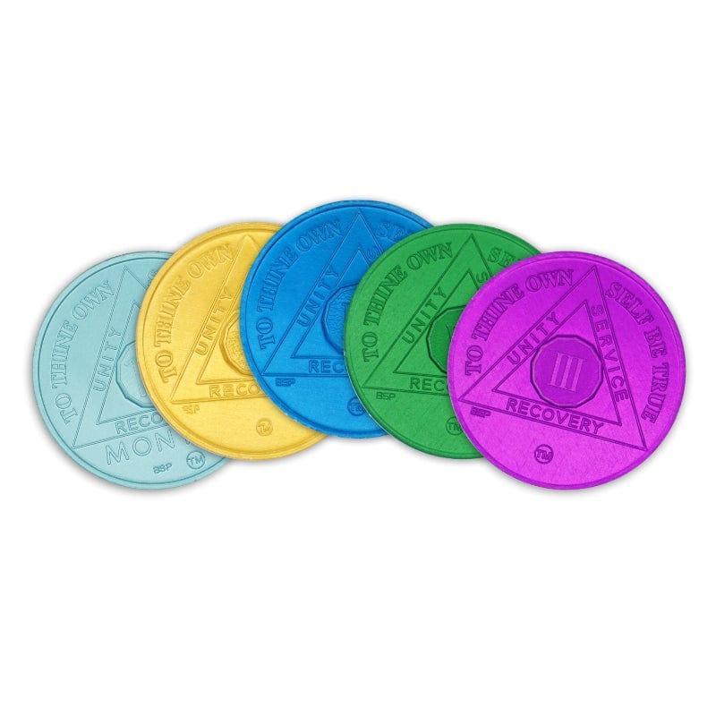 BSP Aluminum Years 1-10 AA Coins - The Token Shop