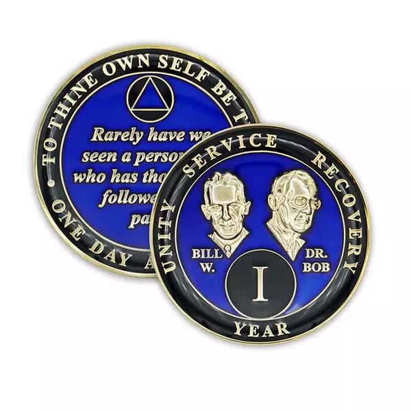 Blue Founders Triplate AA Chips - The Token Shop