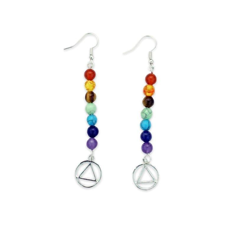 Chakra Drop AA Earring - The Token Shop