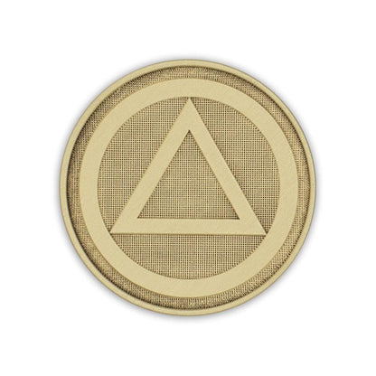 Circle Triangle Wendells Bronze Affirmation Medallions - The Token Shop