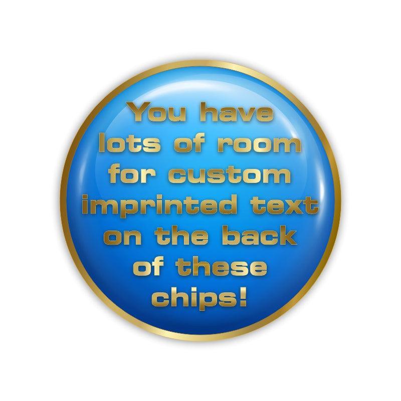 Custom Minted Triplate Medallions with Epoxy Dome - The Token Shop
