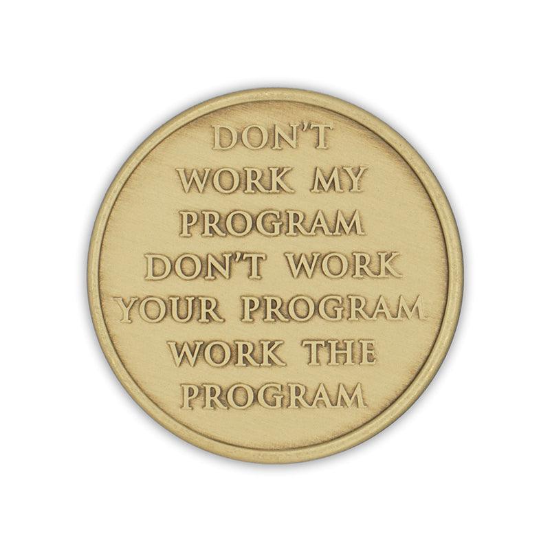 Elevator is Broken Wendells Bronze Affirmation Medallions - The Token Shop