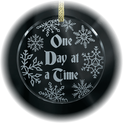 Etched Glass Christmas Tree Ornaments - The Token Shop