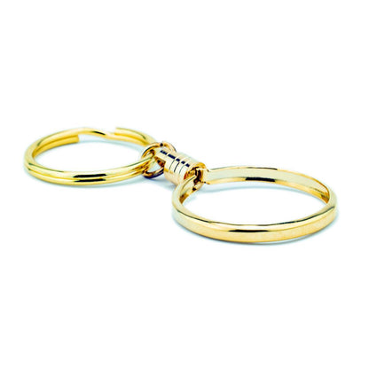Gold Keychain Coin Holder - The Token Shop