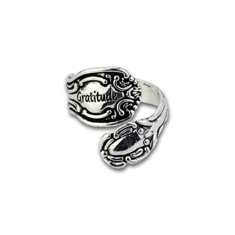 Gratitude Spoon Ring - The Token Shop