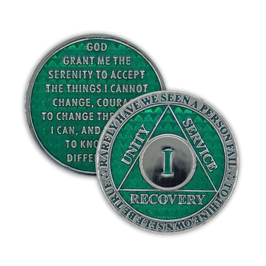Green Legacy Triplate AA Chips - The Token Shop