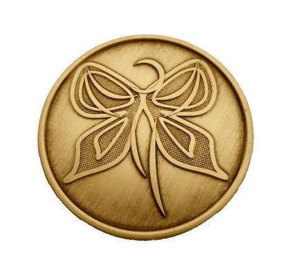 I Am A Miracle Bronze Affirmation Medallions - The Token Shop