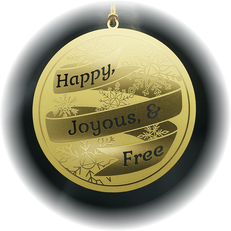 Metal Christmas Tree Ornaments - The Token Shop