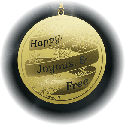 Metal Christmas Tree Ornaments - The Token Shop