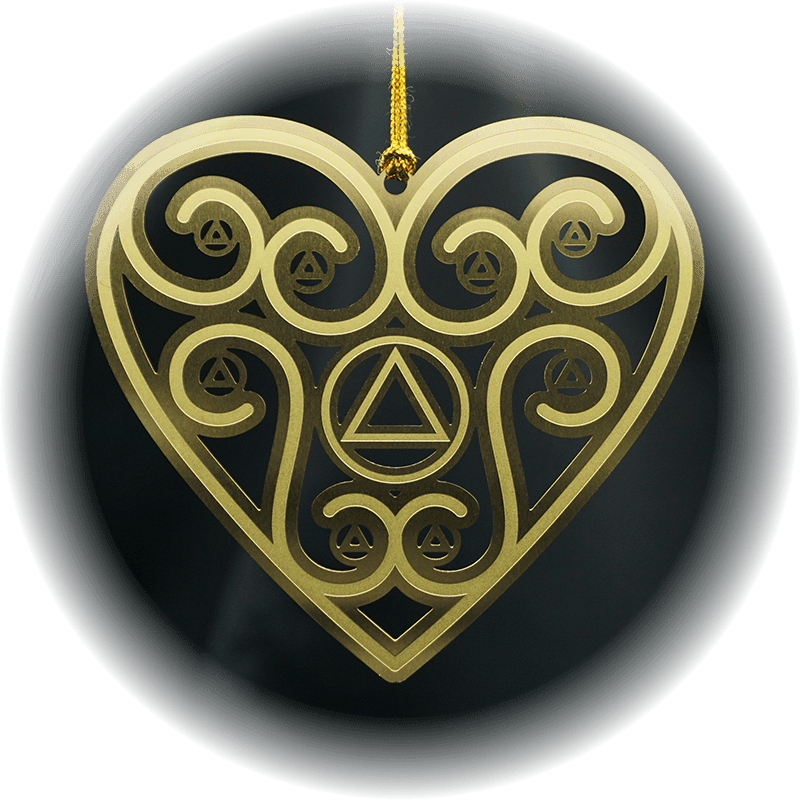 Metal Christmas Tree Ornaments - The Token Shop