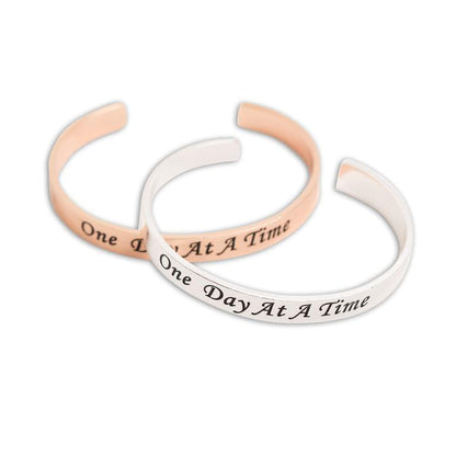 Metal Engraved Recovery Bracelets - The Token Shop