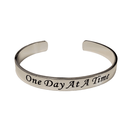 Metal Engraved Recovery Bracelets - The Token Shop