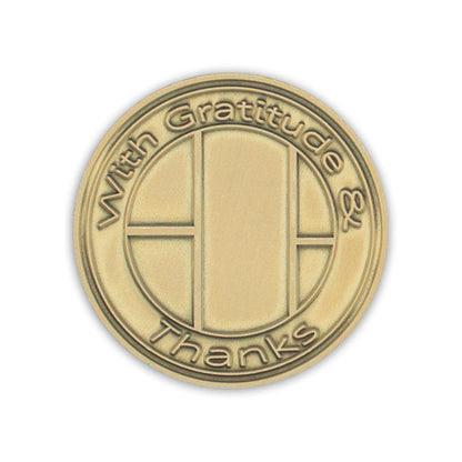 My Sponsor Mentor Friendship Support Bronze Affirmation Medallions - The Token Shop