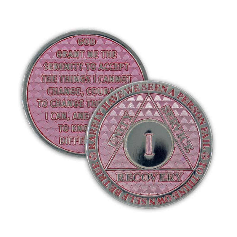 Pink Legacy Triplate AA Chips - The Token Shop