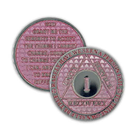 Pink Legacy Triplate AA Chips - The Token Shop