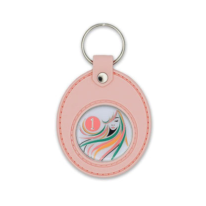 Pink Universal Keychain Coin Holder - The Token Shop