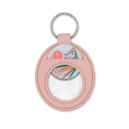Pink Universal Keychain Coin Holder - The Token Shop