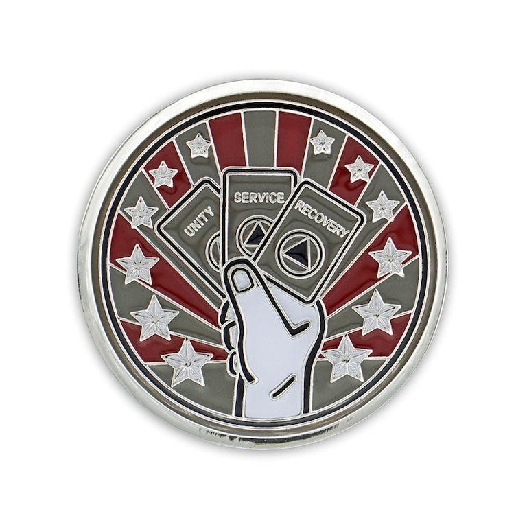 Play The Hand You Were Dealt Affirmation Coin - The Token Shop