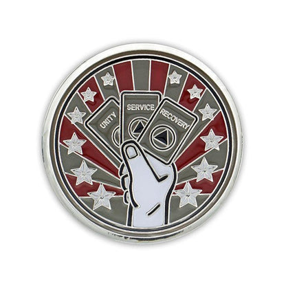 Play The Hand You Were Dealt Affirmation Coin - The Token Shop