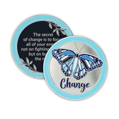 Premium Butterfly Affirmation Medallions - The Token Shop