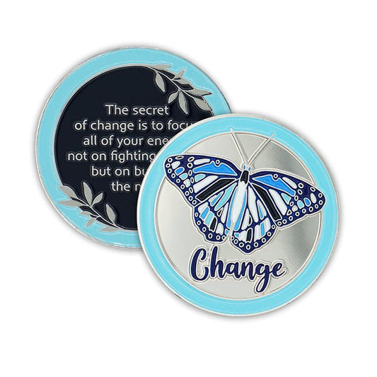 Premium Butterfly Affirmation Medallions - The Token Shop