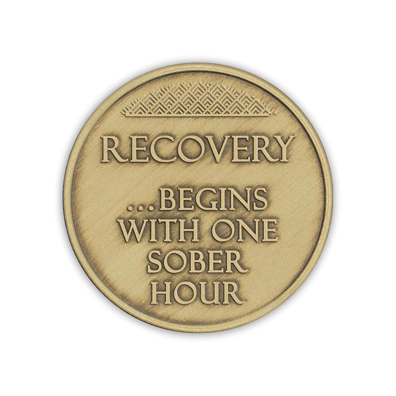 Recovery Begins With One Sober Hour - The Token Shop