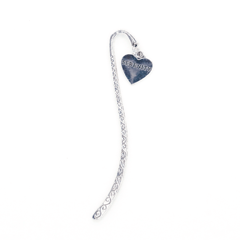 Recovery Bookmark Serenity Heart - The Token Shop