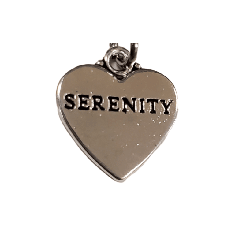 Recovery Bookmark Serenity Heart - The Token Shop