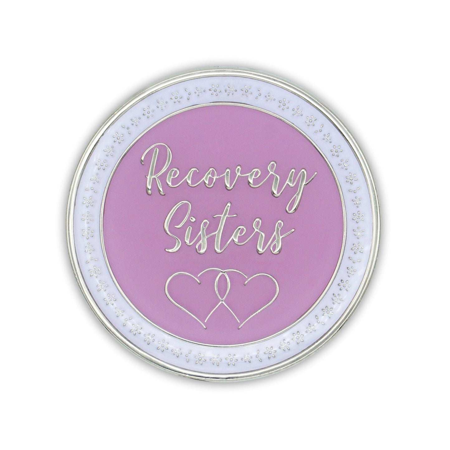 Recovery Sisters Premium Lilac Medallion - The Token Shop