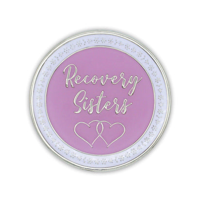 Recovery Sisters Premium Lilac Medallion - The Token Shop