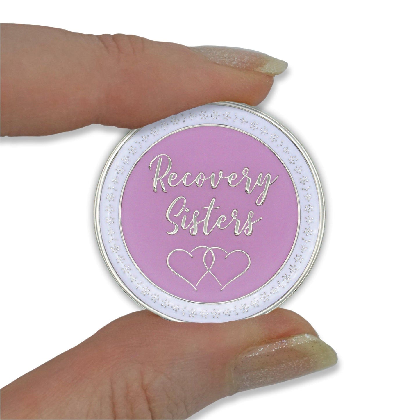 Recovery Sisters Premium Lilac Medallion - The Token Shop