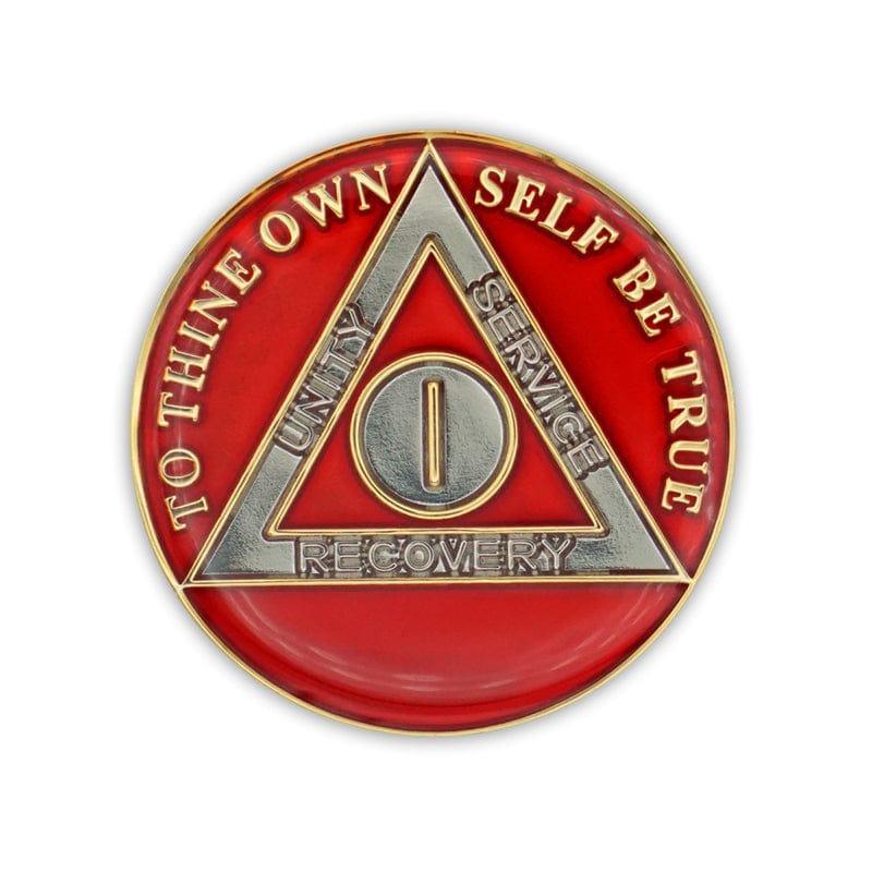 Red Triplate AA Chips - The Token Shop