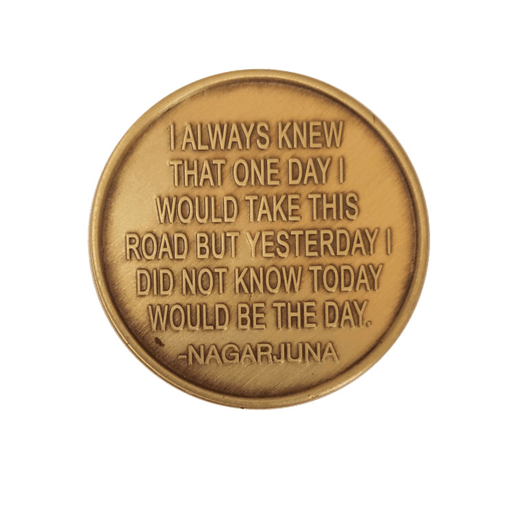 Ride Clean Wendells Bronze Affirmation Medallions - The Token Shop
